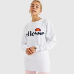 Ellesse Hoodies & Sweatshirts>Agata Sweatshirt Weiß für Damen