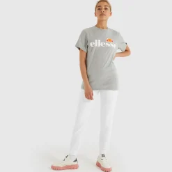 Ellesse Tops>Albany T-Shirt Hellgrau für Damen