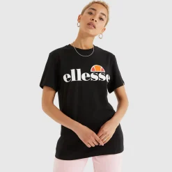 Ellesse Tops>Albany T-Shirt Schwarz für Damen