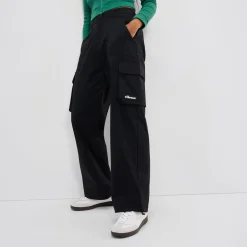 Ellesse Jogginghosen & Leggings>Cargohose Ristrellas für Damen Schwarz