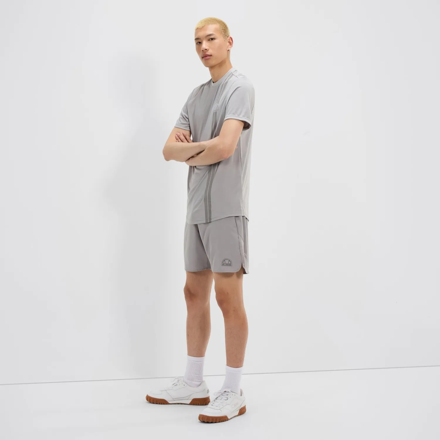 Ellesse Shorts>18-cm-Shorts Sortiva für Herren Grau