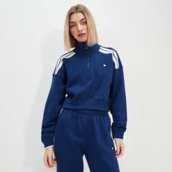 Ellesse Hoodies & Sweatshirts>Crop-Sweatshirt Innocenzo Marineblau für Damen