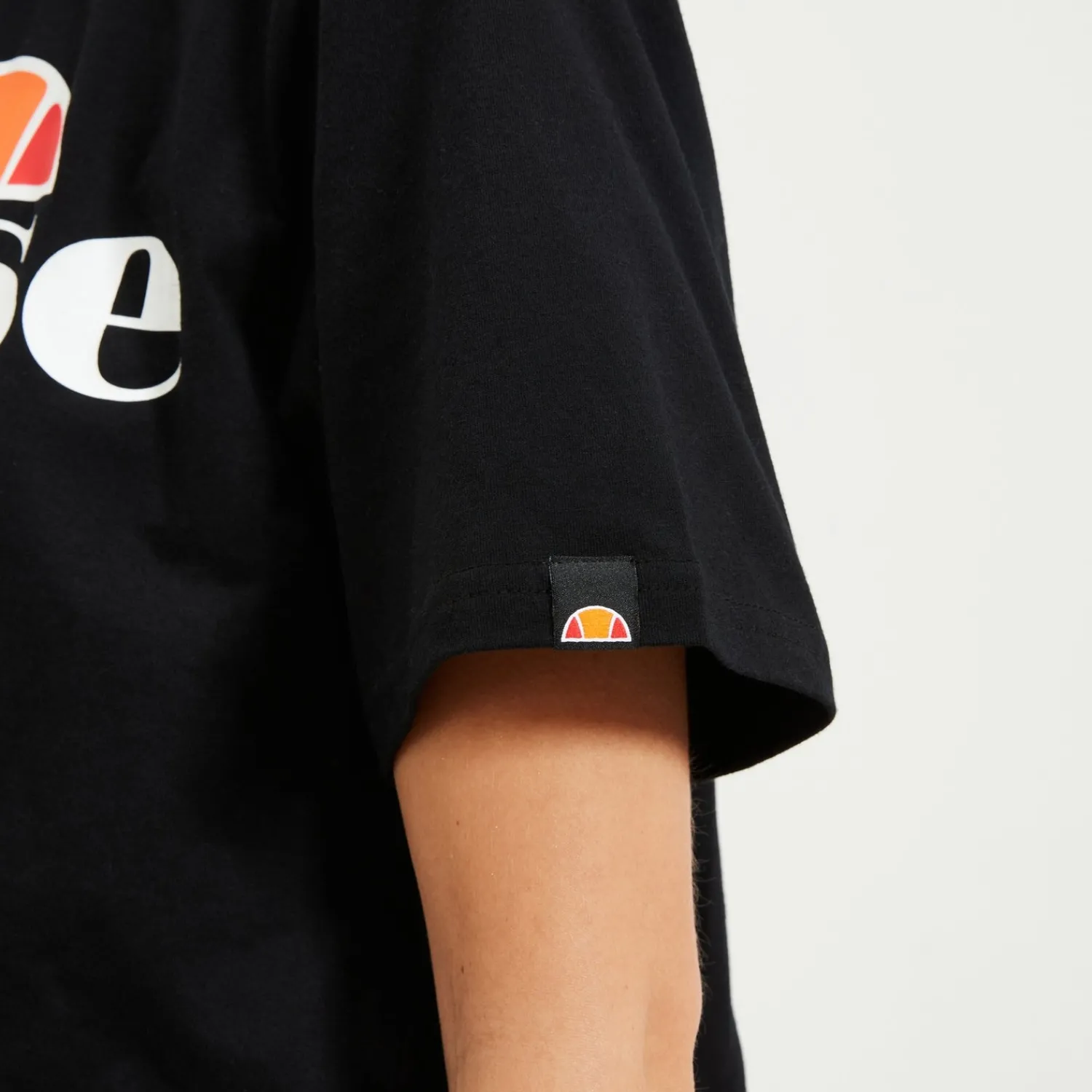 Ellesse Tops>Crop-T-Shirt Alberta für Damen Schwarz