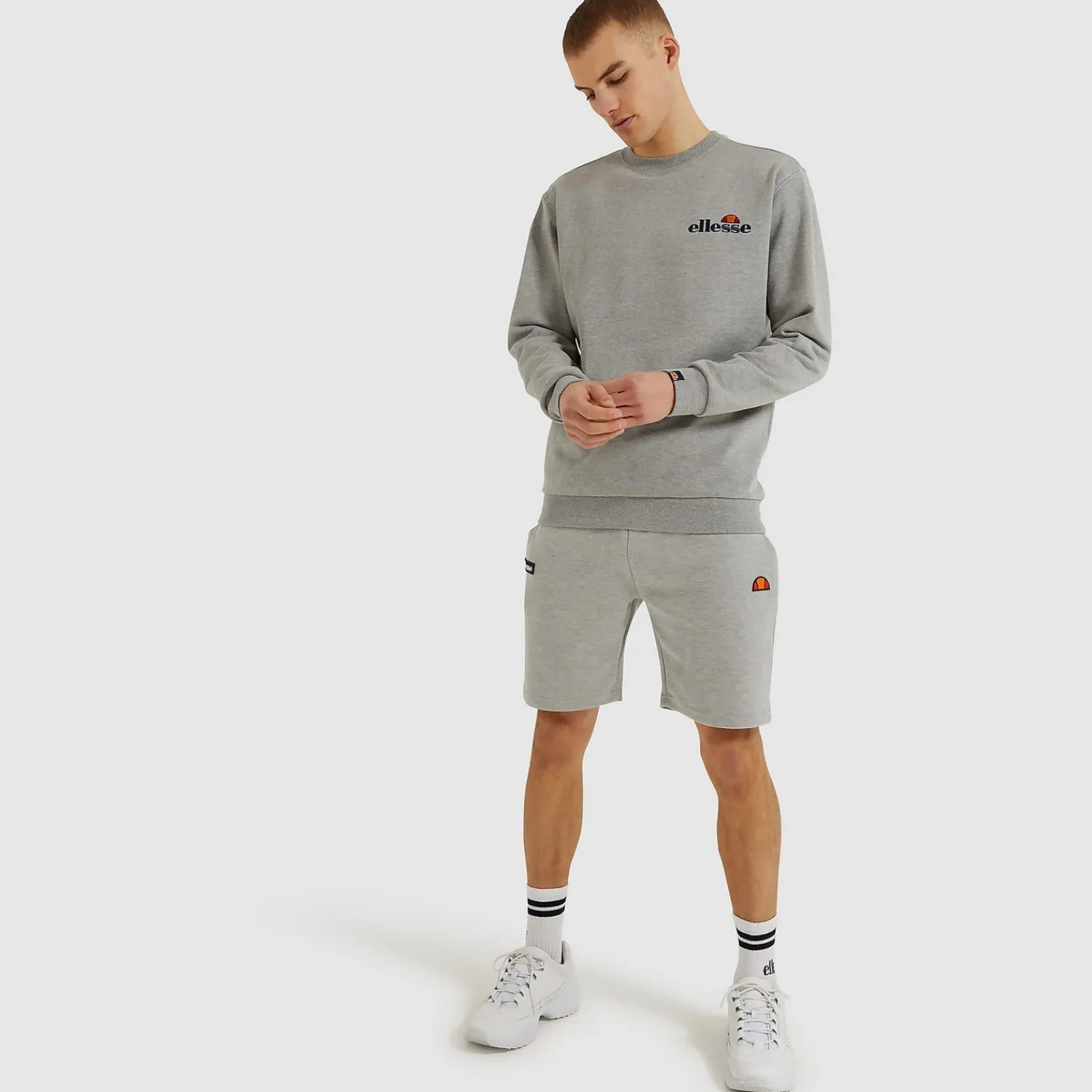 Ellesse Hoodies & Sweatshirts>Fierro Sweatshirt Grau Meliert für Herren