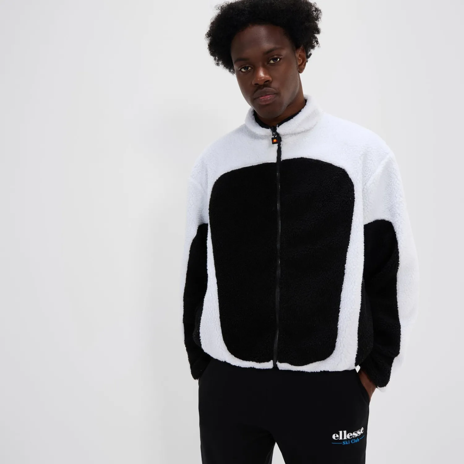 Ellesse Jacken Und Mäntel>Jacke Pallatini FZ für Herren Schwarz/Weiß