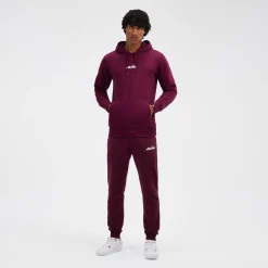 Ellesse Hoodies & Sweatshirts>Kapuzenpullover Pershuta für Herren Burgunderrot