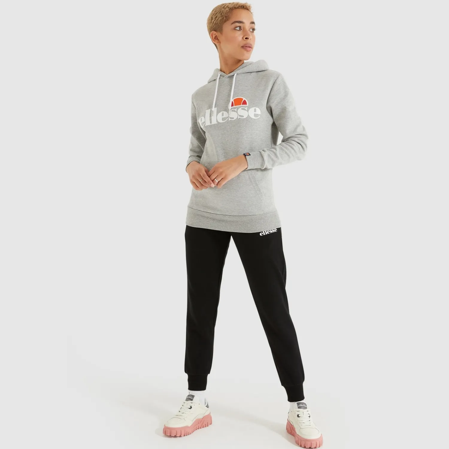 Ellesse Hoodies & Sweatshirts>Kapuzenpullover Torices für Damen Grau