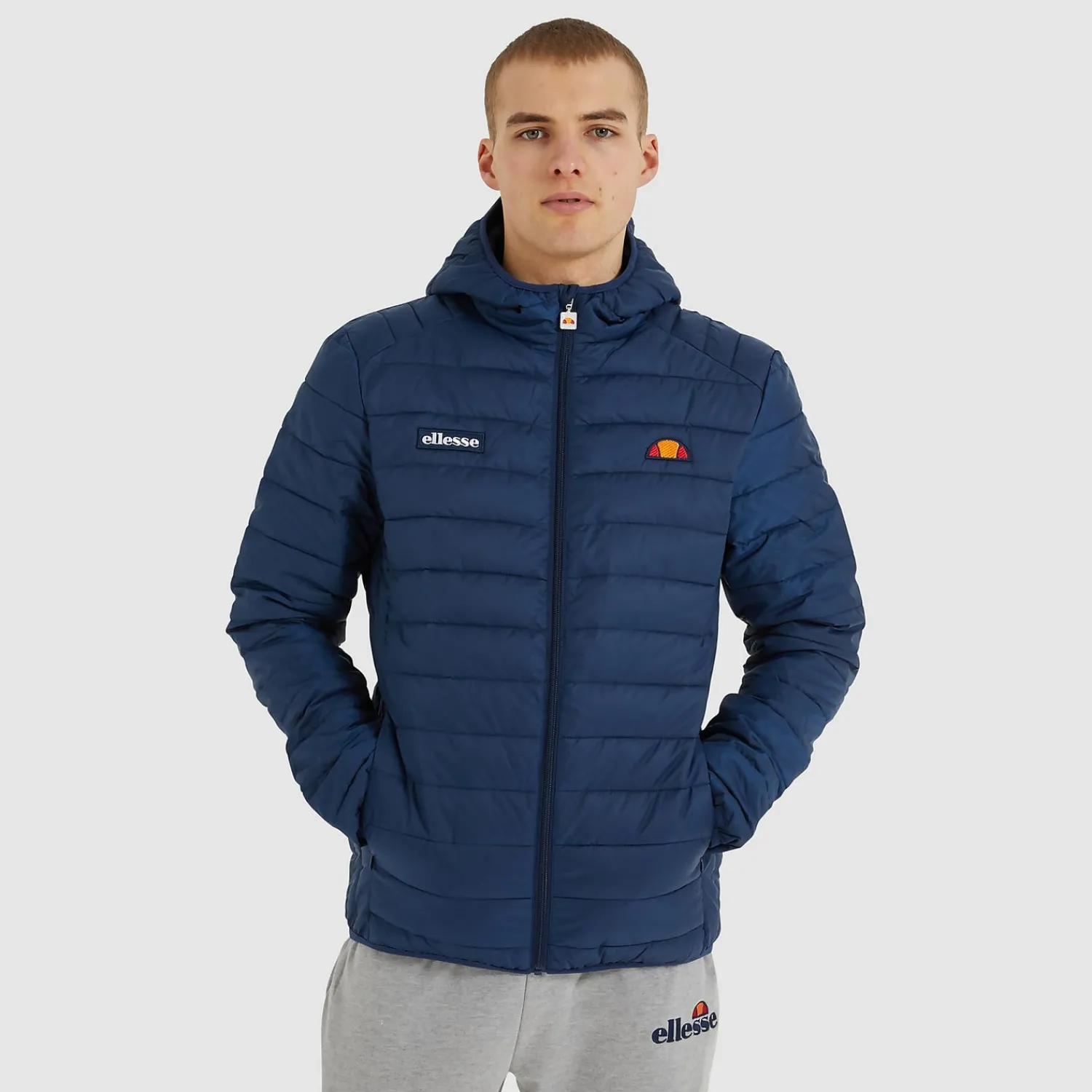 Ellesse Jacken Und Mäntel>Lombardy Steppjacke Dunkelblau für Herren