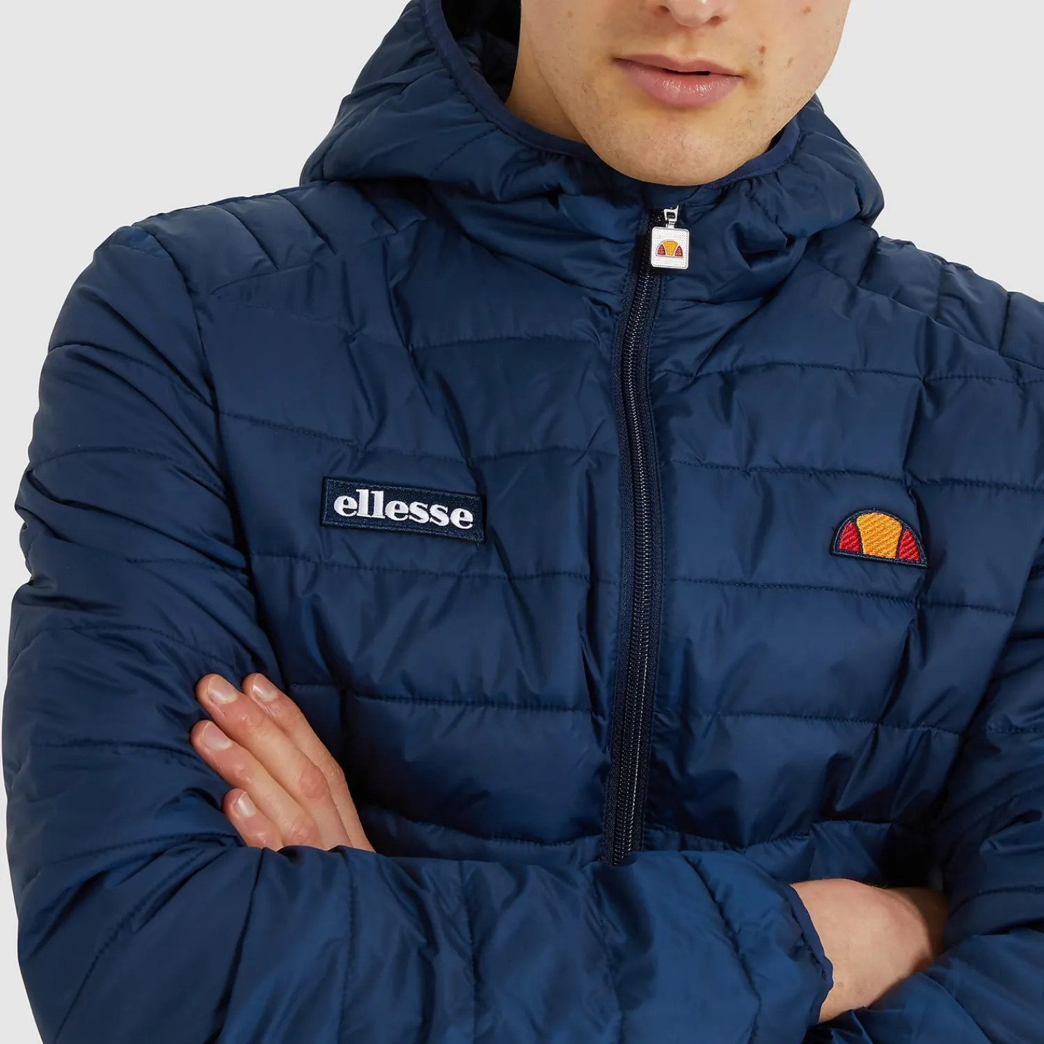 Ellesse Jacken Und Mäntel>Lombardy Steppjacke Dunkelblau für Herren