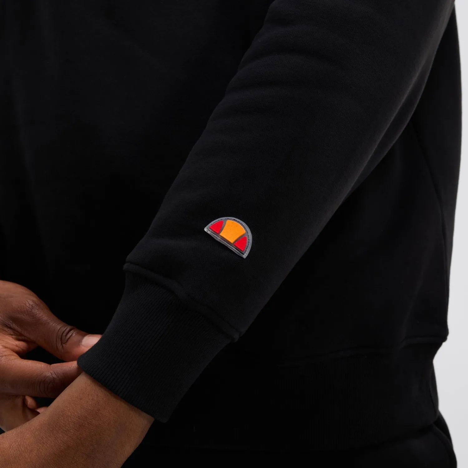 Ellesse Trainingsanzüge>Oberteil Baleor mit 1/4-Reißverschluss für Herren Schwarz