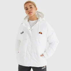 Ellesse Jacken Und Mäntel>Pejo Gesteppte Jacke Weiß für Damen