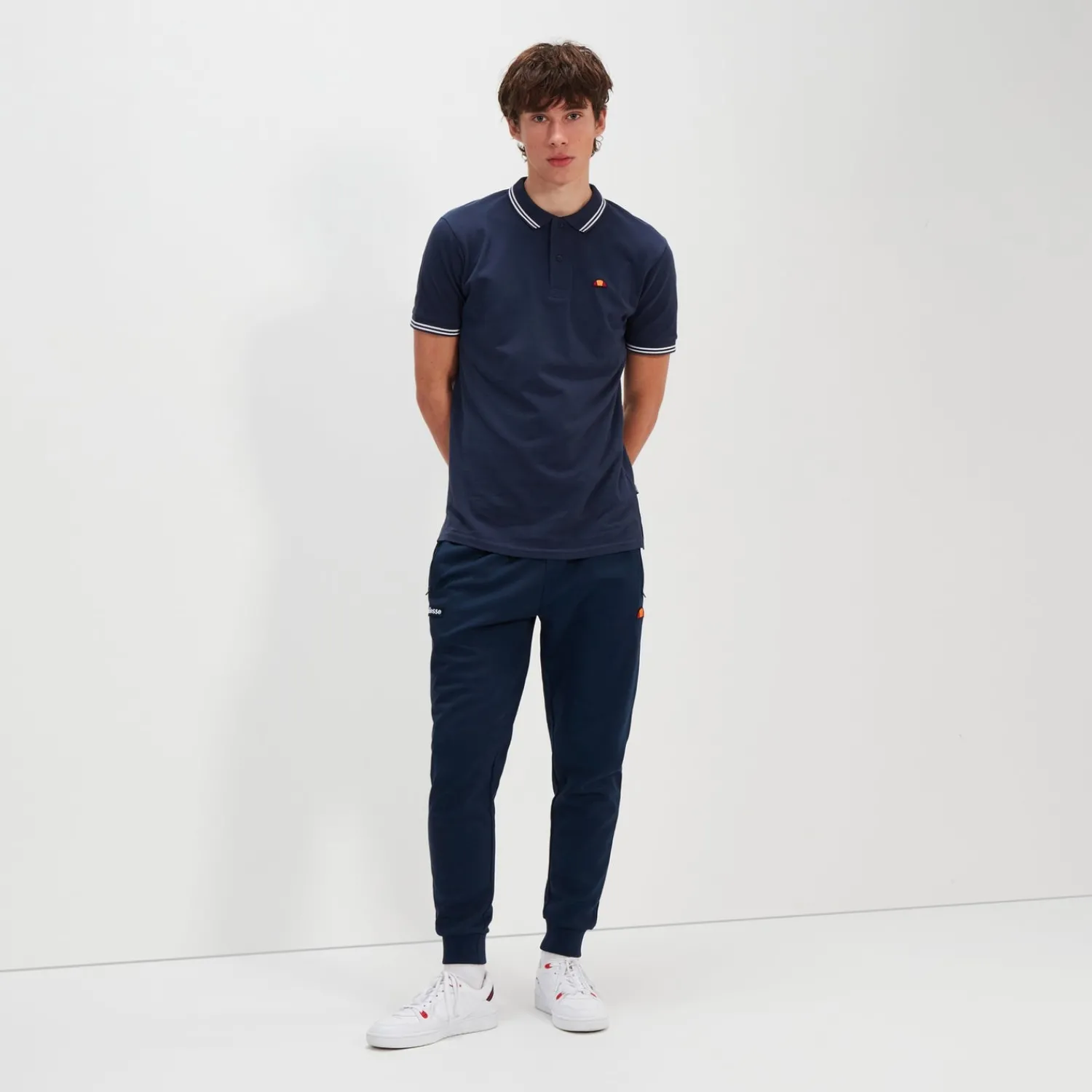 Ellesse T-shirts>Polohemd Rooks für Herren, Weiß