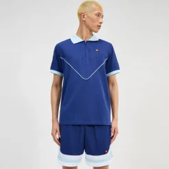 Ellesse Poloshirts|T-shirts>Poloshirt Dhalsim für Herren Marineblau