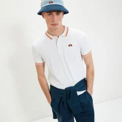 Ellesse Poloshirts|T-shirts>Poloshirt Rooks für Herren Weiß