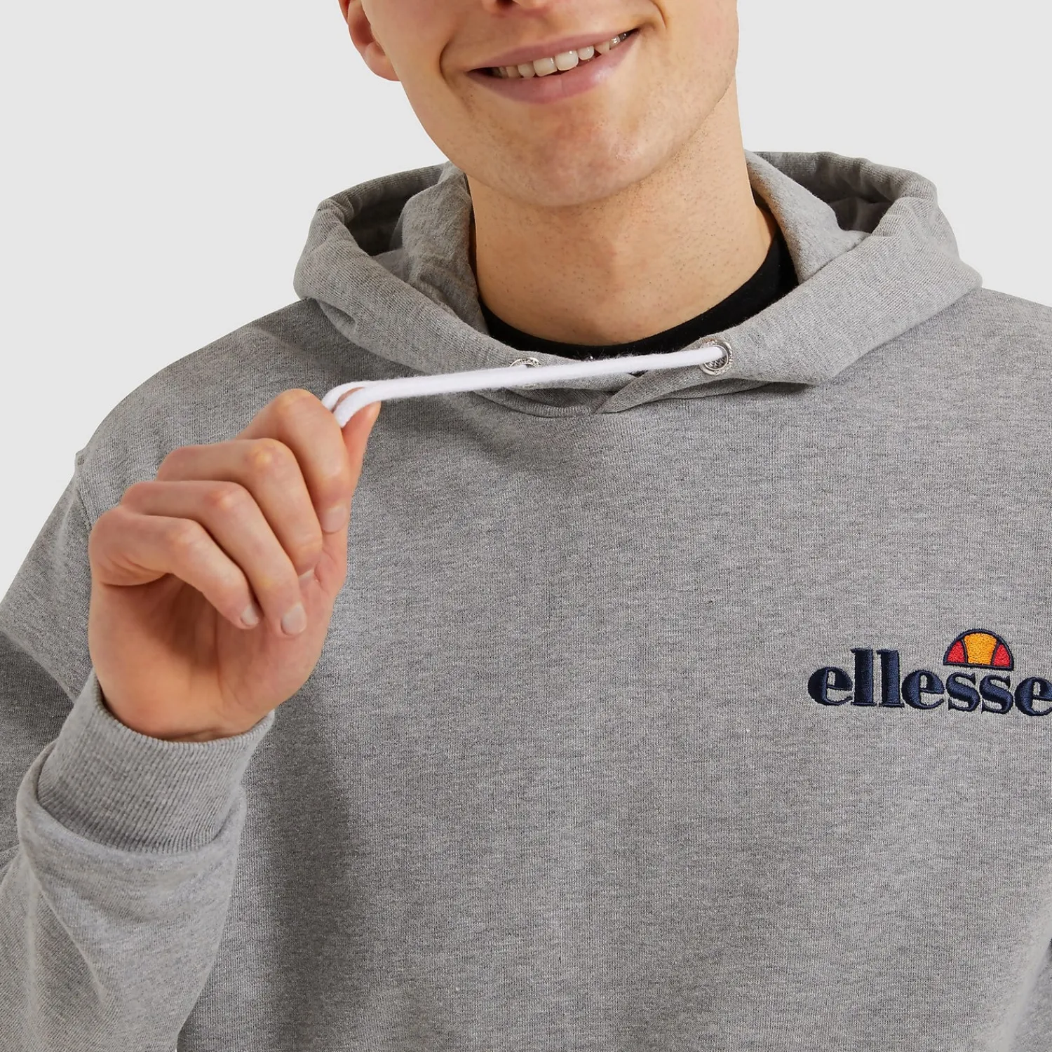 Ellesse Hoodies & Sweatshirts>Primero Kapuzenpullover Grau meliert für Herren