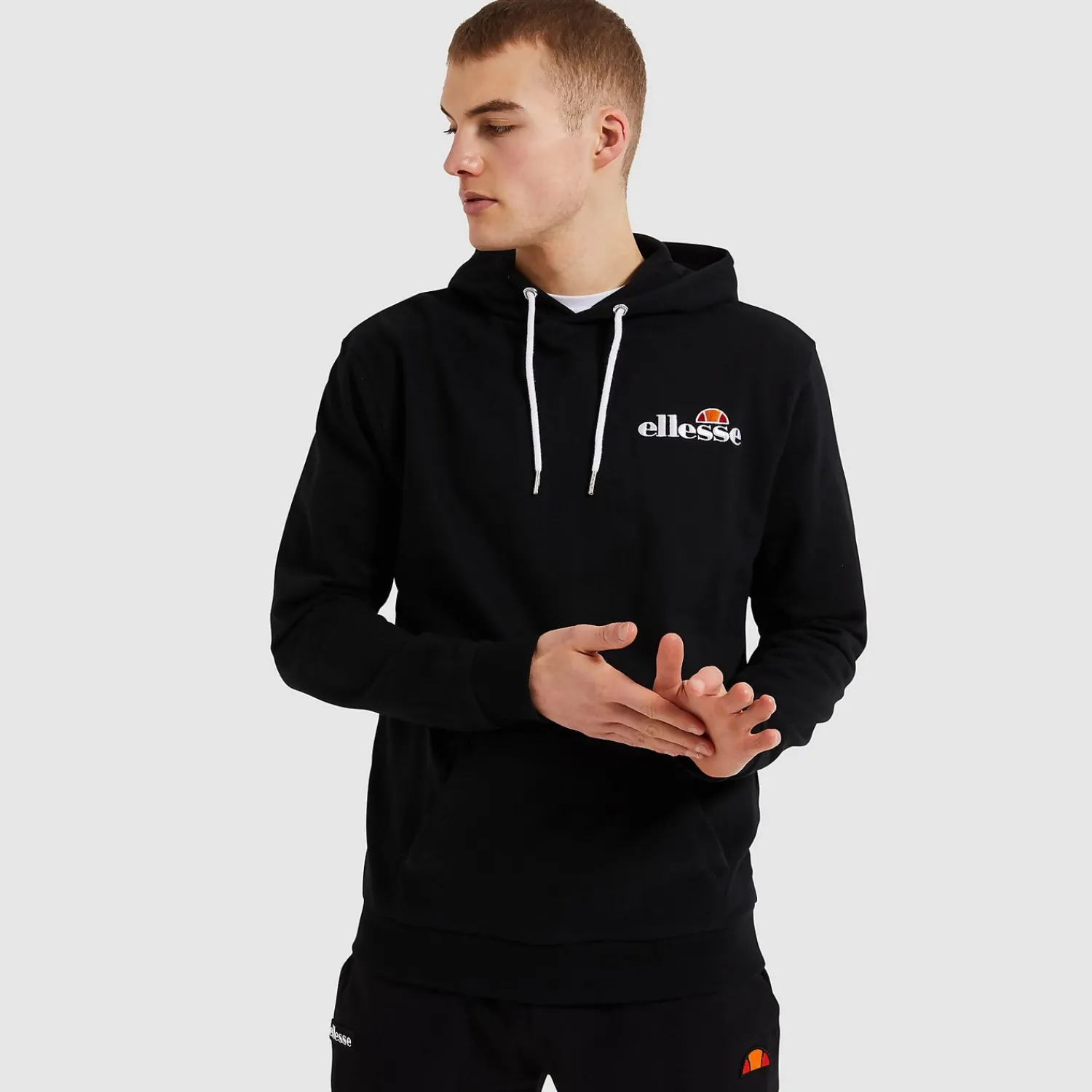 Ellesse Hoodies & Sweatshirts>Primero Kapuzenpullover Schwarz für Herren