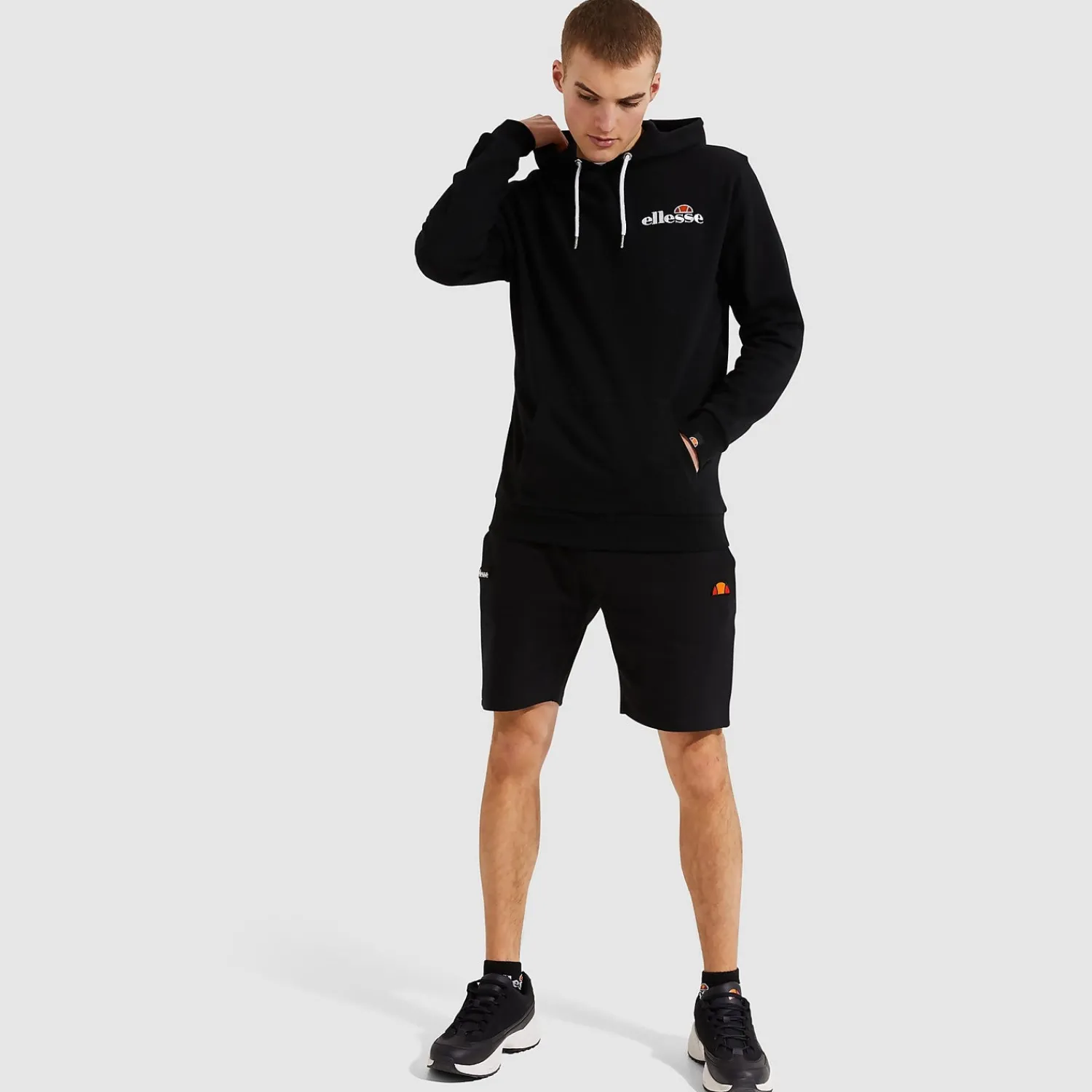 Ellesse Hoodies & Sweatshirts>Primero Kapuzenpullover Schwarz für Herren