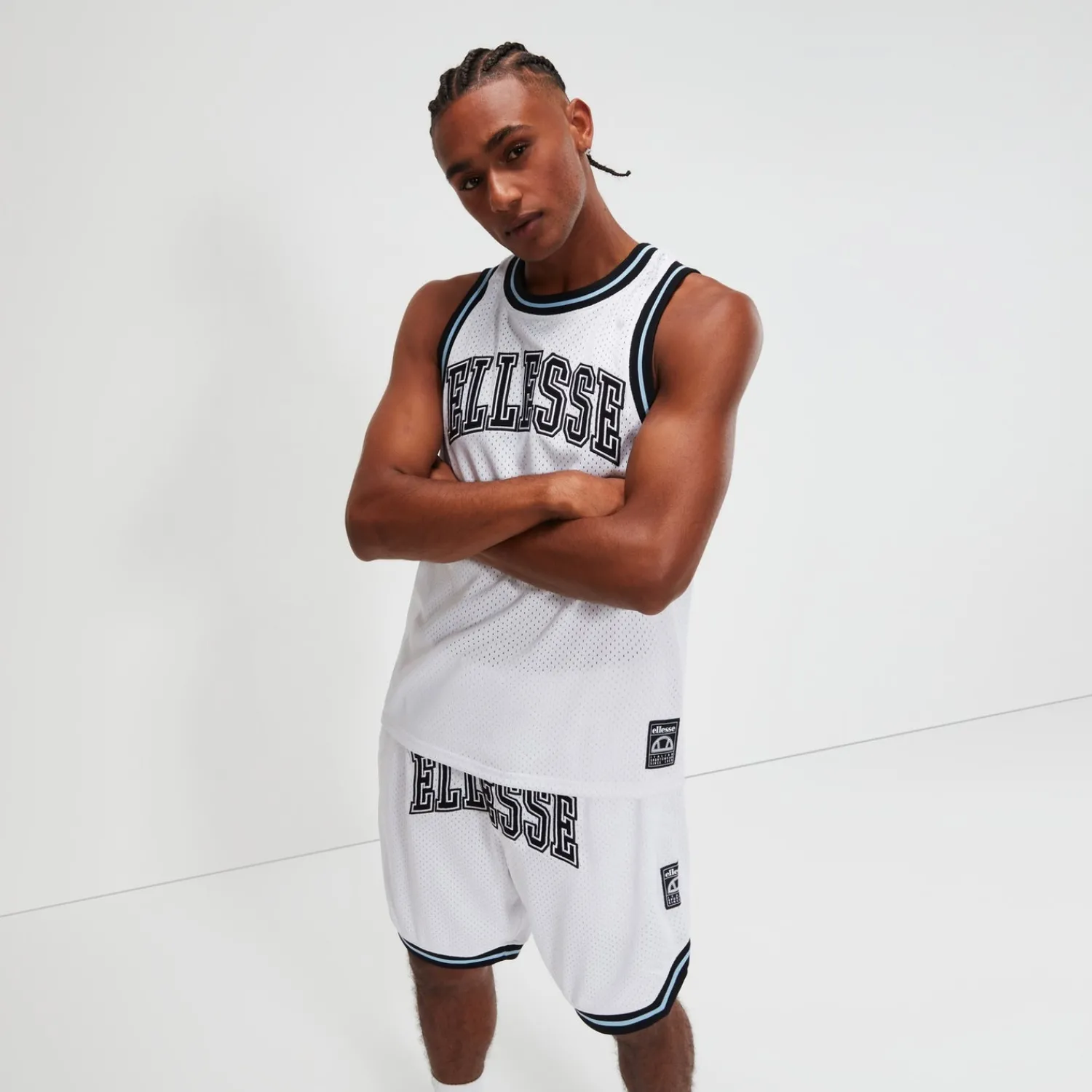 Ellesse T-shirts>Ärmelloses Top Bossan Weiß für Herren