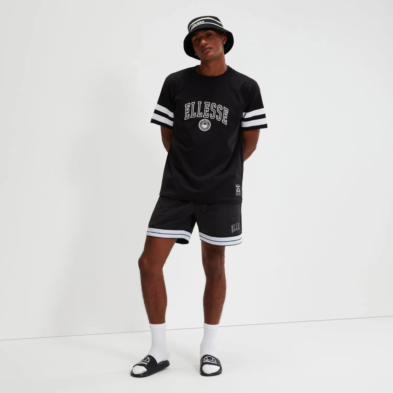 Ellesse Bademode>Schwimmhorts Dippa Schwarz für Herren