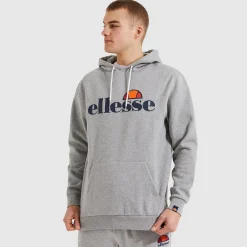 Ellesse Hoodies & Sweatshirts>SL Gottero Kapuzenpullover Grau Meliert für Herren