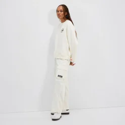 Ellesse Hoodies & Sweatshirts>Sweatshirt Areski für Damen Cremeweiß