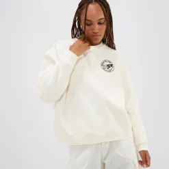 Ellesse Hoodies & Sweatshirts>Sweatshirt Areski für Damen Cremeweiß