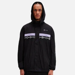 Ellesse Trainingsanzüge>Tomorrowland X Trainingsjacke Schwarz für Herren