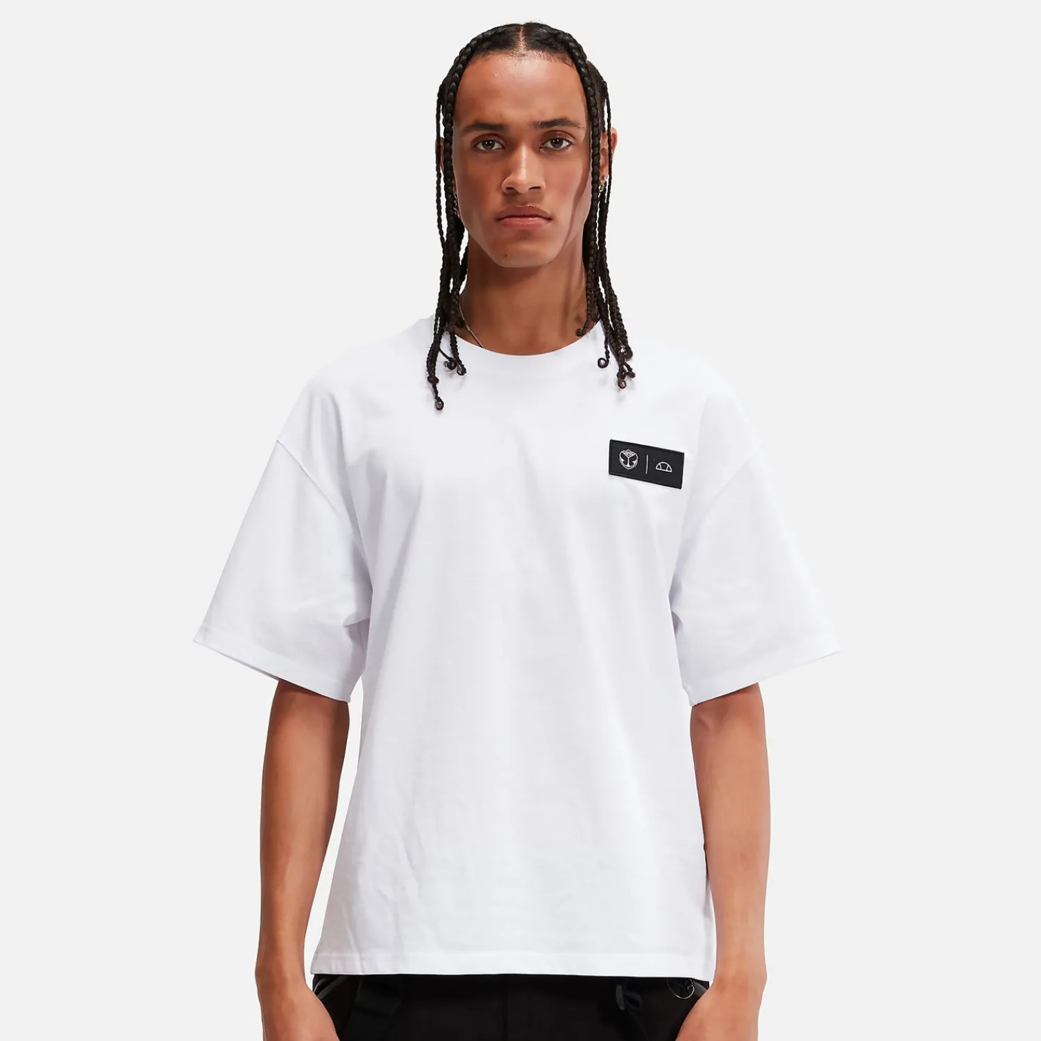 Ellesse Tops|T-shirts>Tomorrowland X T-Shirt Weiß