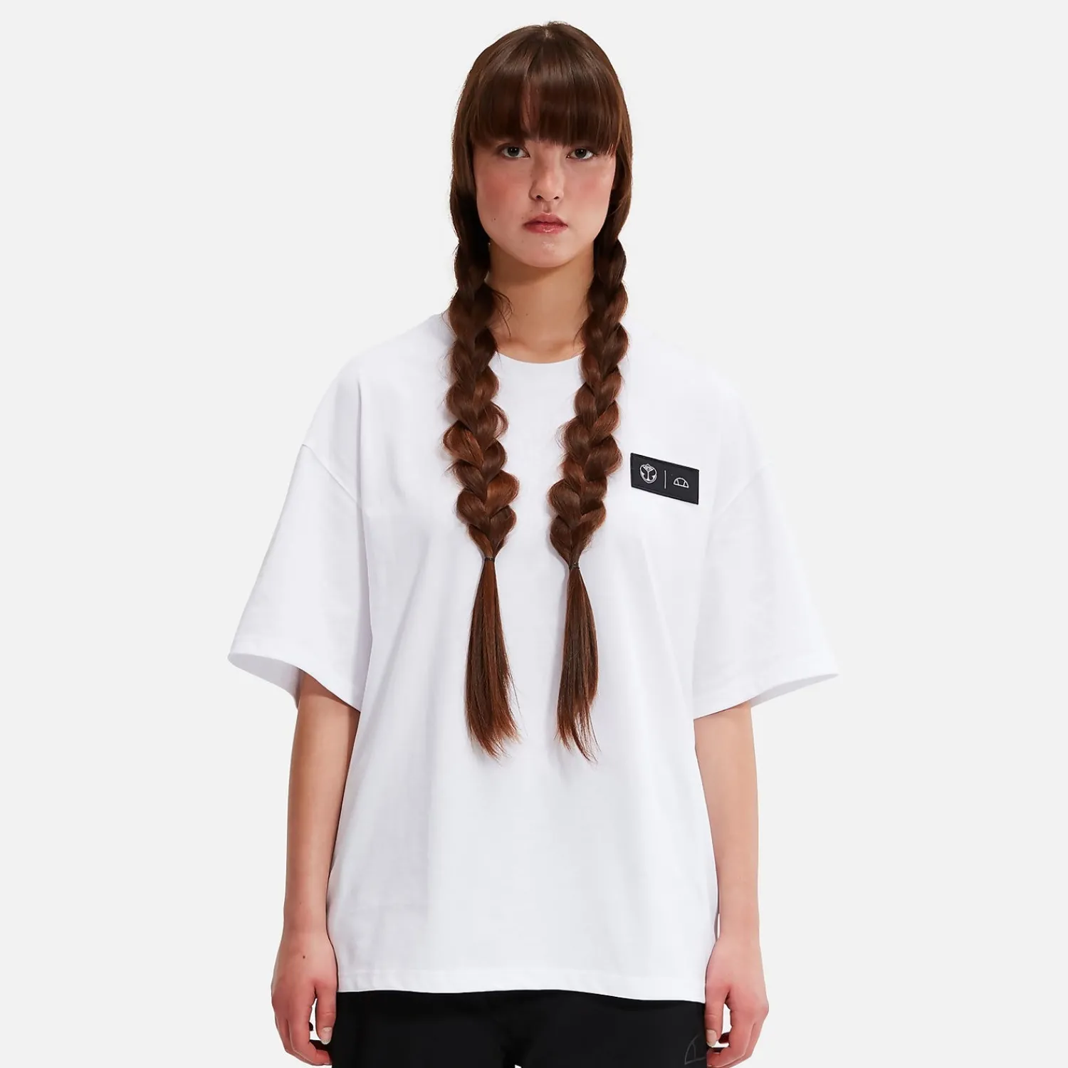 Ellesse Tops|T-shirts>Tomorrowland X T-Shirt Weiß