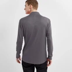 Ellesse T-shirts>Top Rolbi mit Halbreißverschluss für Herren Grau