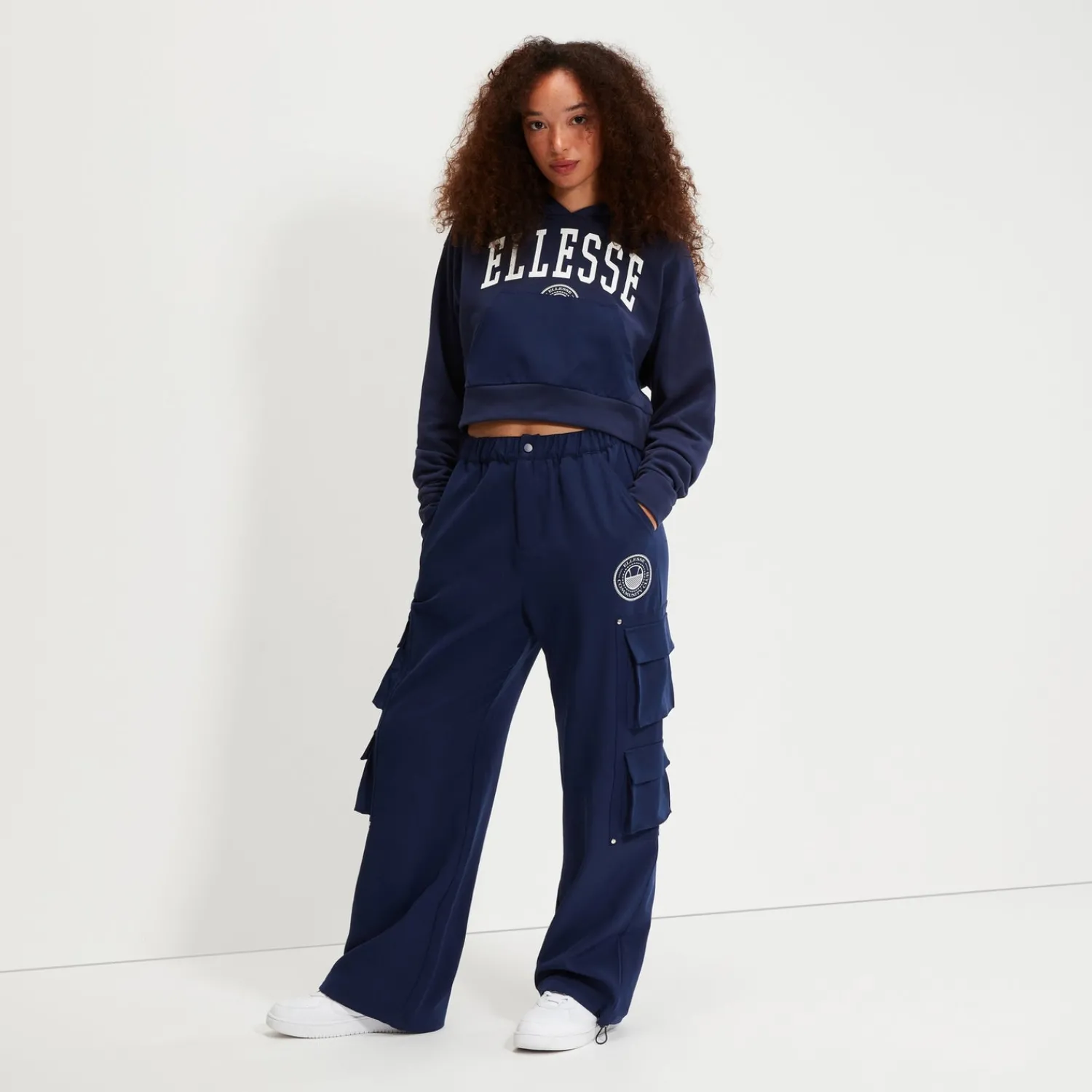 Ellesse Trainingsjacken Und Trainingsanzüge>Trainingshose Palmet Marineblau für Damen