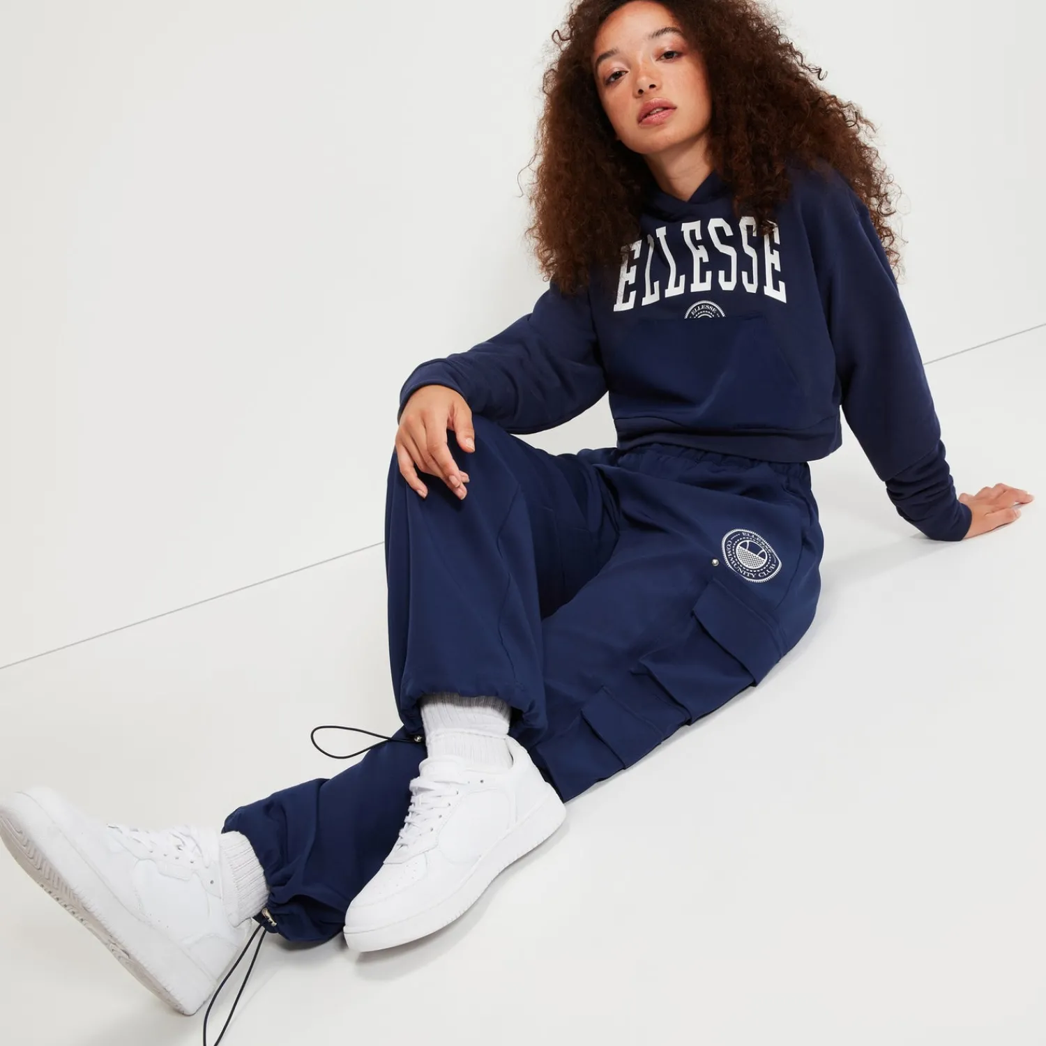 Ellesse Trainingsjacken Und Trainingsanzüge>Trainingshose Palmet Marineblau für Damen