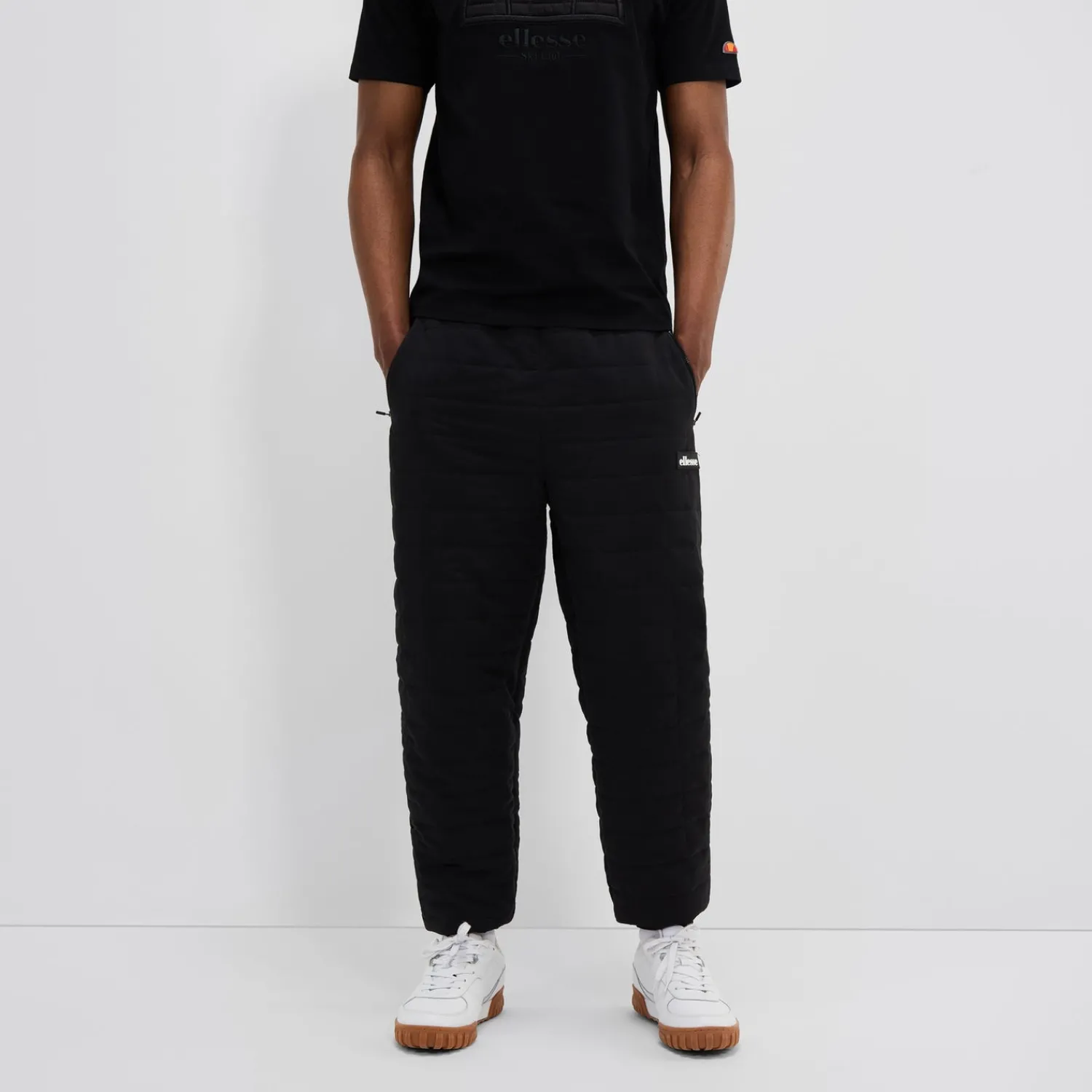 Ellesse Trainingsanzüge>Trainingshose Remera für Herren Schwarz