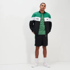 Ellesse Trainingsanzüge>Trainingsoberteil Brolo für Herren Schwarz/Grün