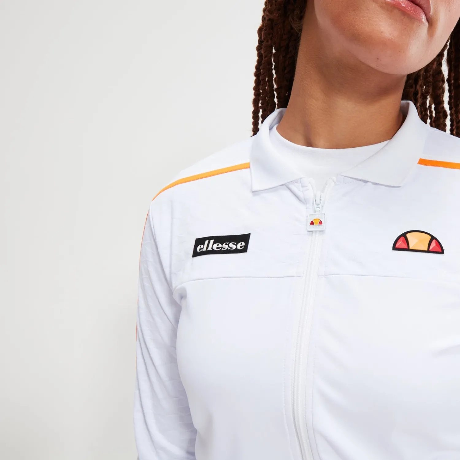 Ellesse Trainingsjacken Und Trainingsanzüge>Trainingsoberteil Pra für Damen Weiß