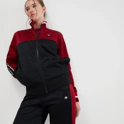 Ellesse Trainingsjacken Und Trainingsanzüge>Trainingsoberteil Rowe Burgunderrot für Damen