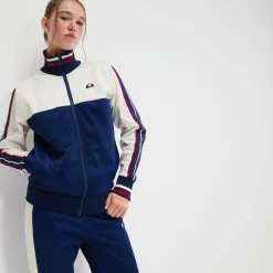 Ellesse Trainingsjacken Und Trainingsanzüge>Trainingsoberteil Rowe Marineblau für Damen