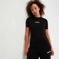 Ellesse Tops>T-Shirt Beckana für Damen Schwarz