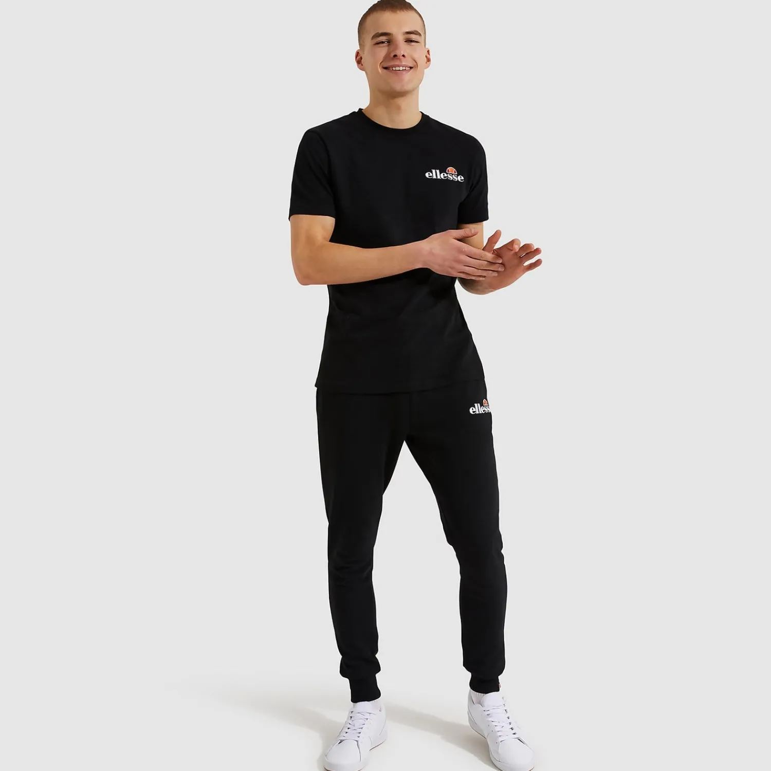 Ellesse T-shirts>Voodoo T-Shirt Schwarz für Herren