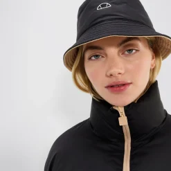 Ellesse Kappen>Wendbarer Fischerhut Putni für Damen Beige/Schwarz